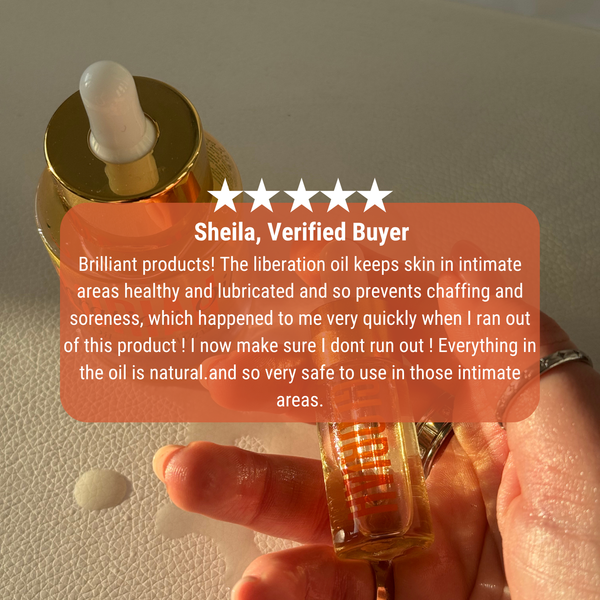 Liberation Oil | Natural Intimate Oil for Vaginal Dryness & Hormonal Skin Care