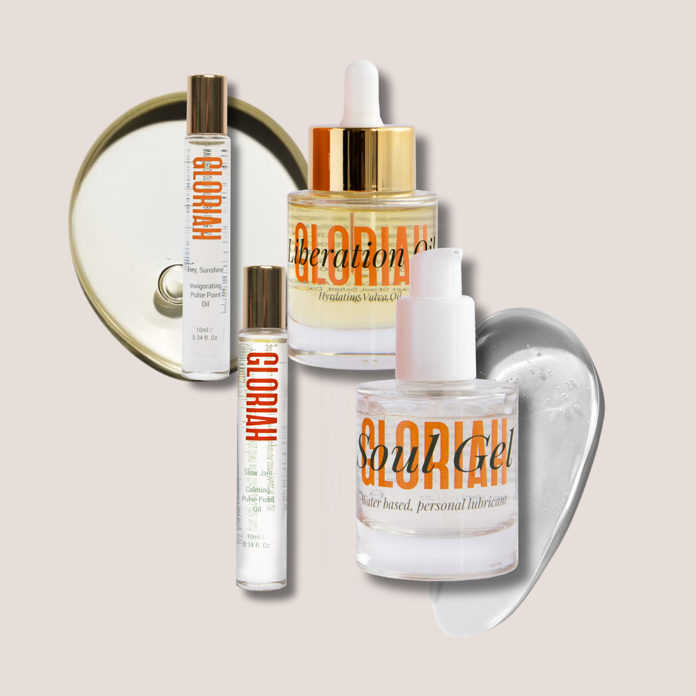 The GLORIAH Essentials Collection | Natural Menopause & Hormonal Support for Vaginal Dryness, Sleep, Energy & Mood